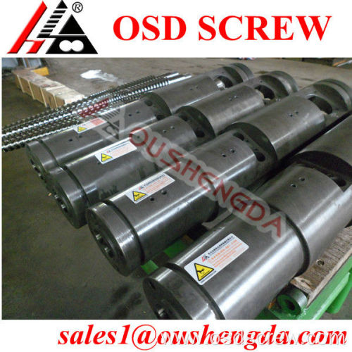 China tungsten conical screw manufacture for PVC pipe